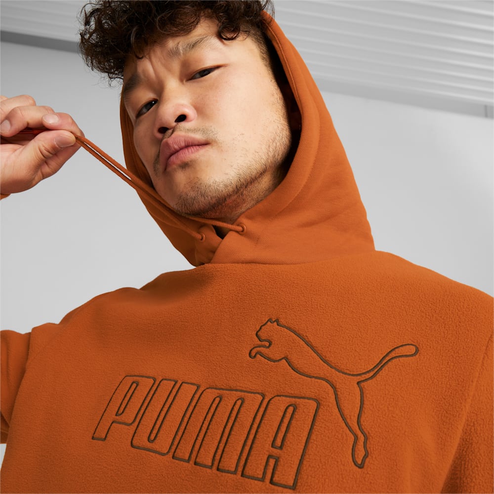 Puma Essentials Polar Fleece Hoodie - Warm Chestnut