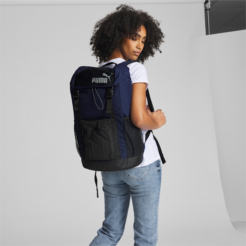 Puma Flap Top Backpack - NAVY