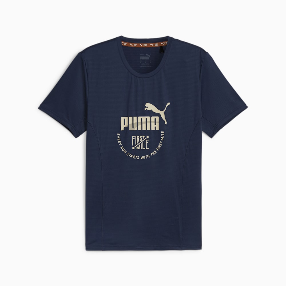 Puma x First Mile Running Tee - Club Navy