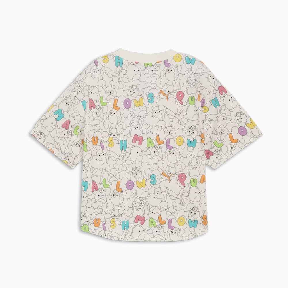 Puma PUMA x SQUISHMALLOWS Big Kids AOP Tee - WARM WHITE