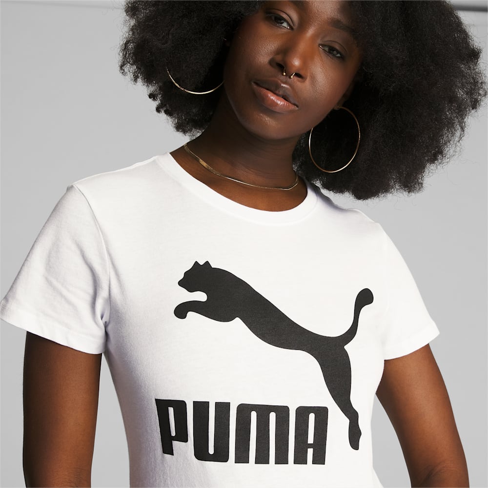 Puma Classics Logo Tee - White