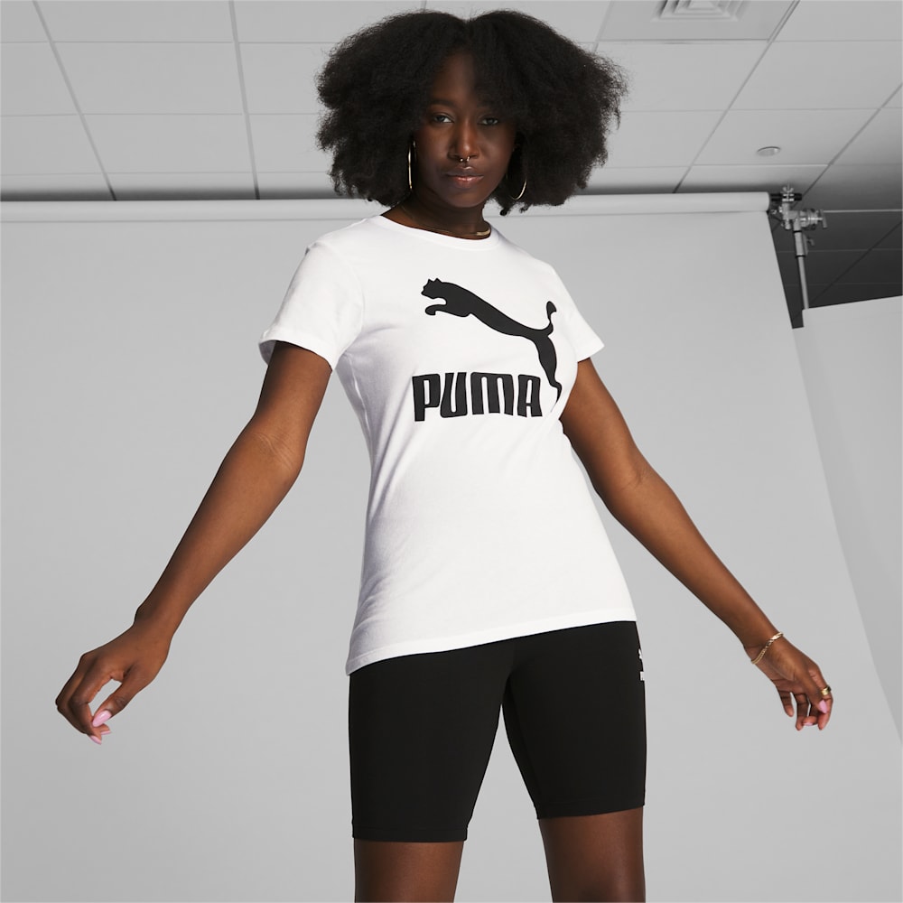 Puma Classics Logo Tee - White