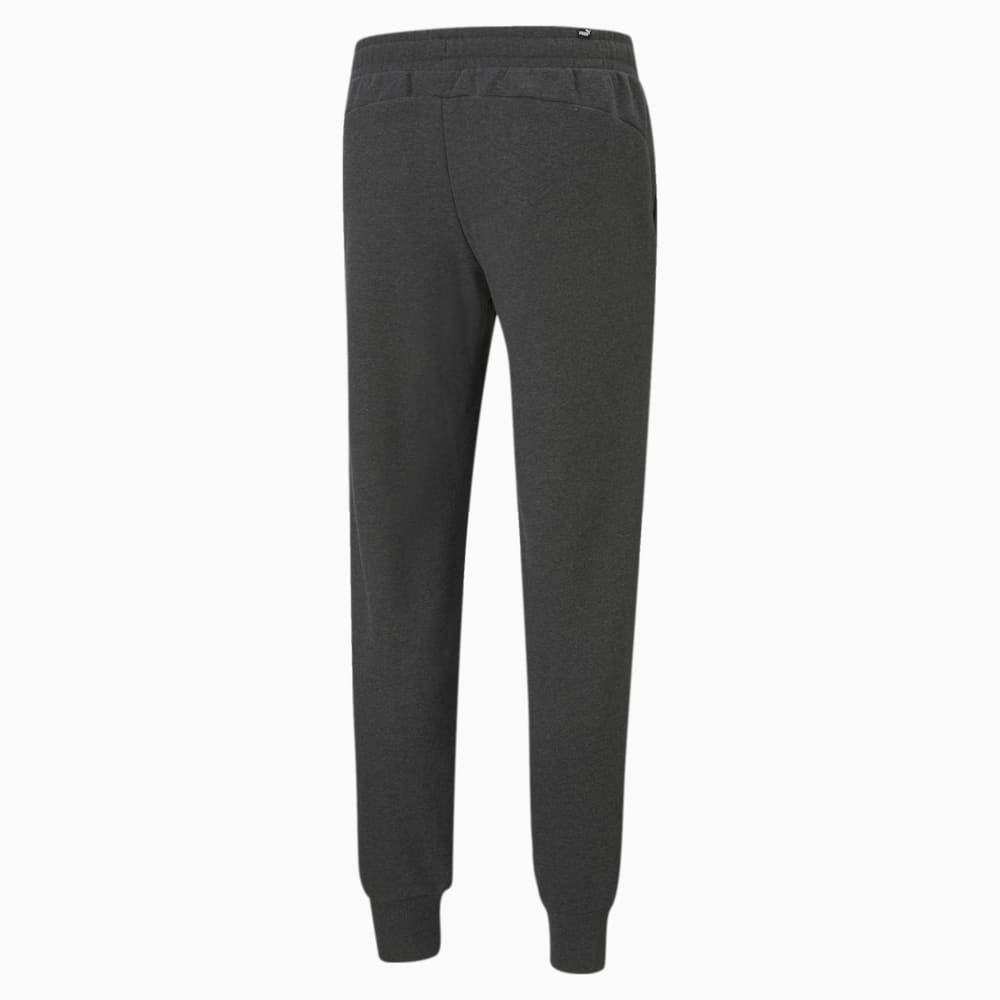 Puma Essentials Logo Joggers - Dark Gray Heather