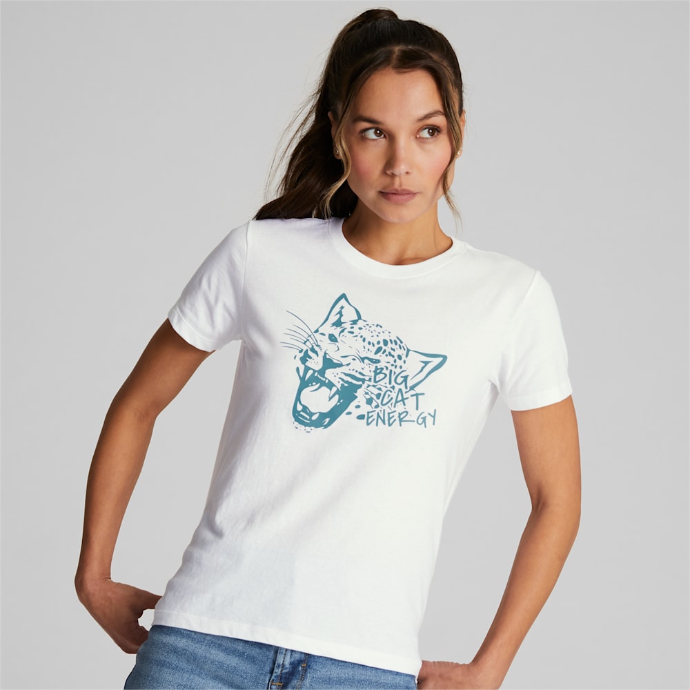 Puma Big Cat Energy Tee - White