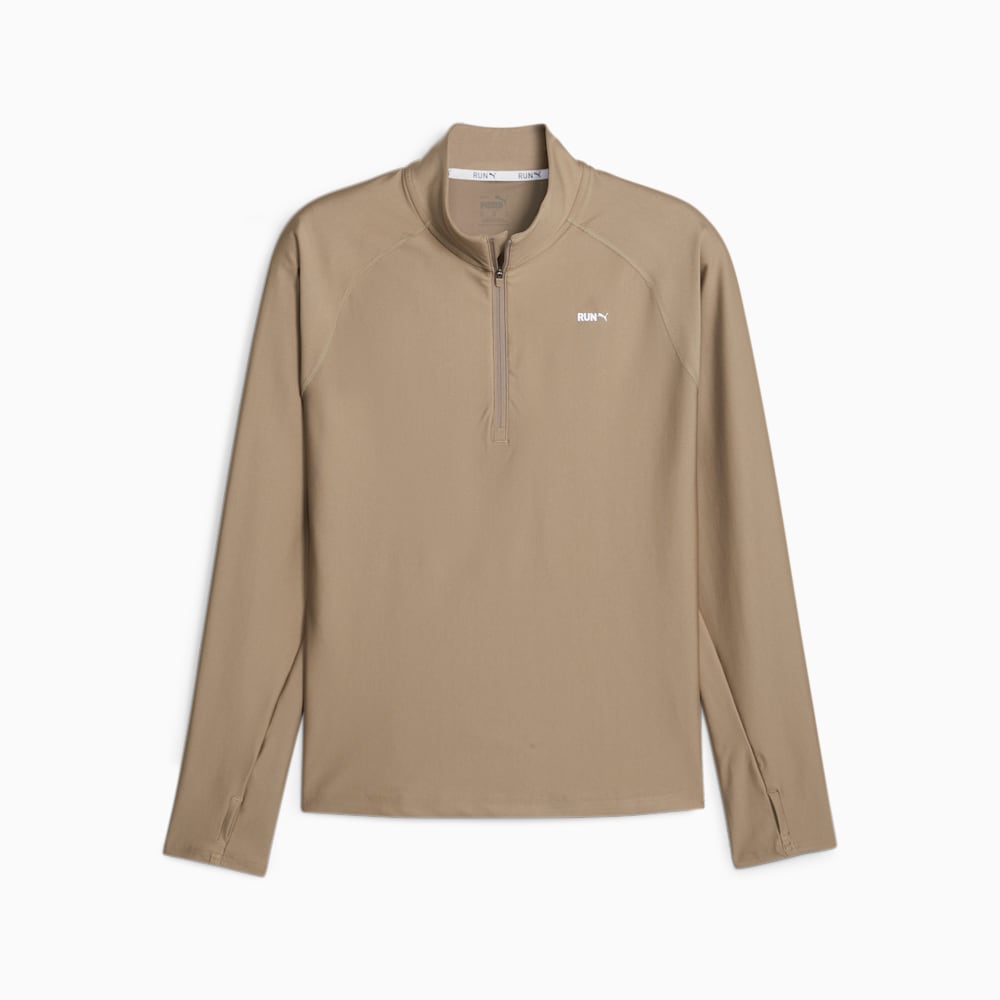 Puma M RUN Running Quarter-zip - Hazelnut