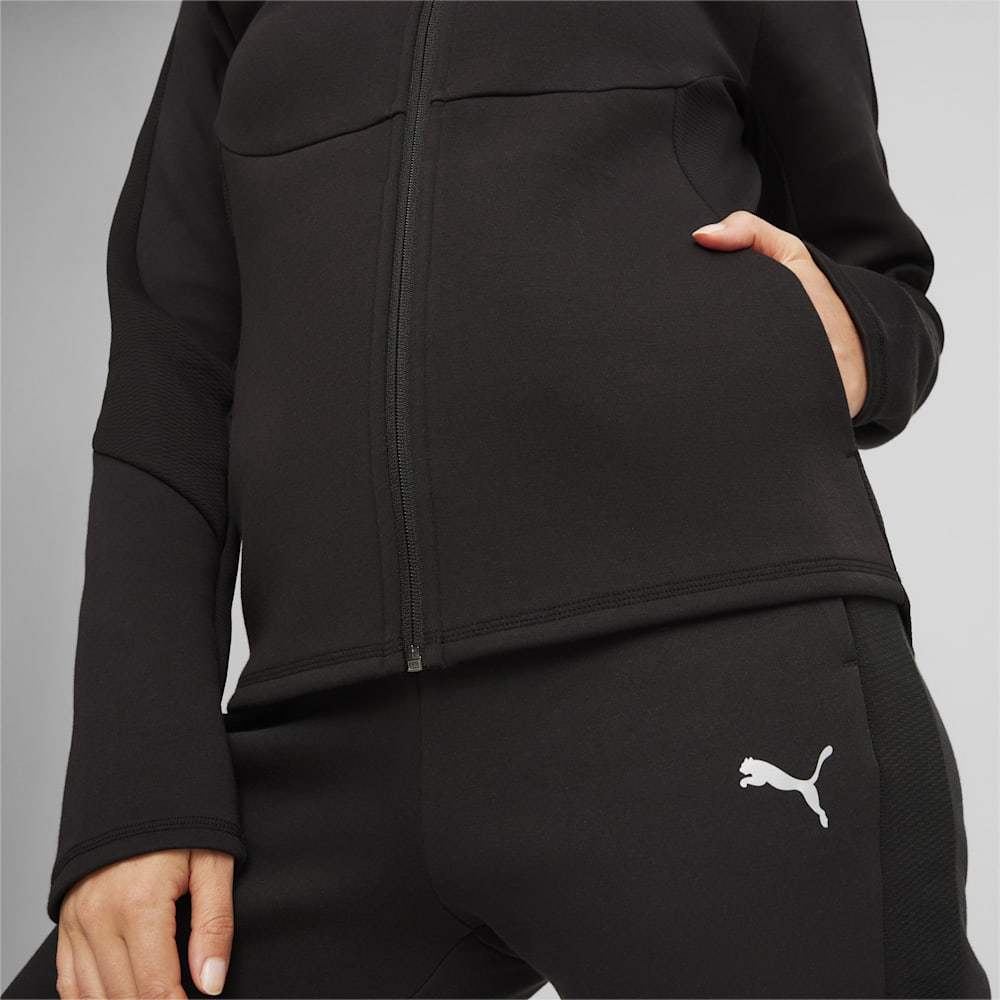 Puma EVOSTRIPE Full-Zip Hoodie - Black