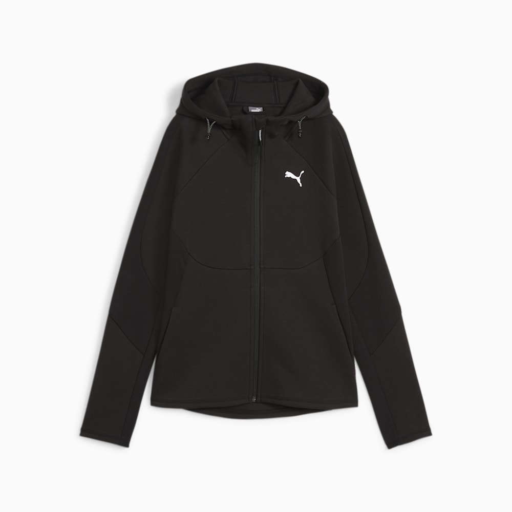 Puma EVOSTRIPE Full-Zip Hoodie - Black