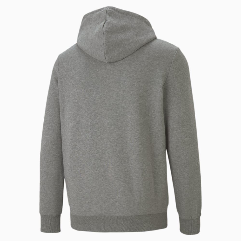 Puma Classics French Terry Logo Hoodie - Medium Gray Heather