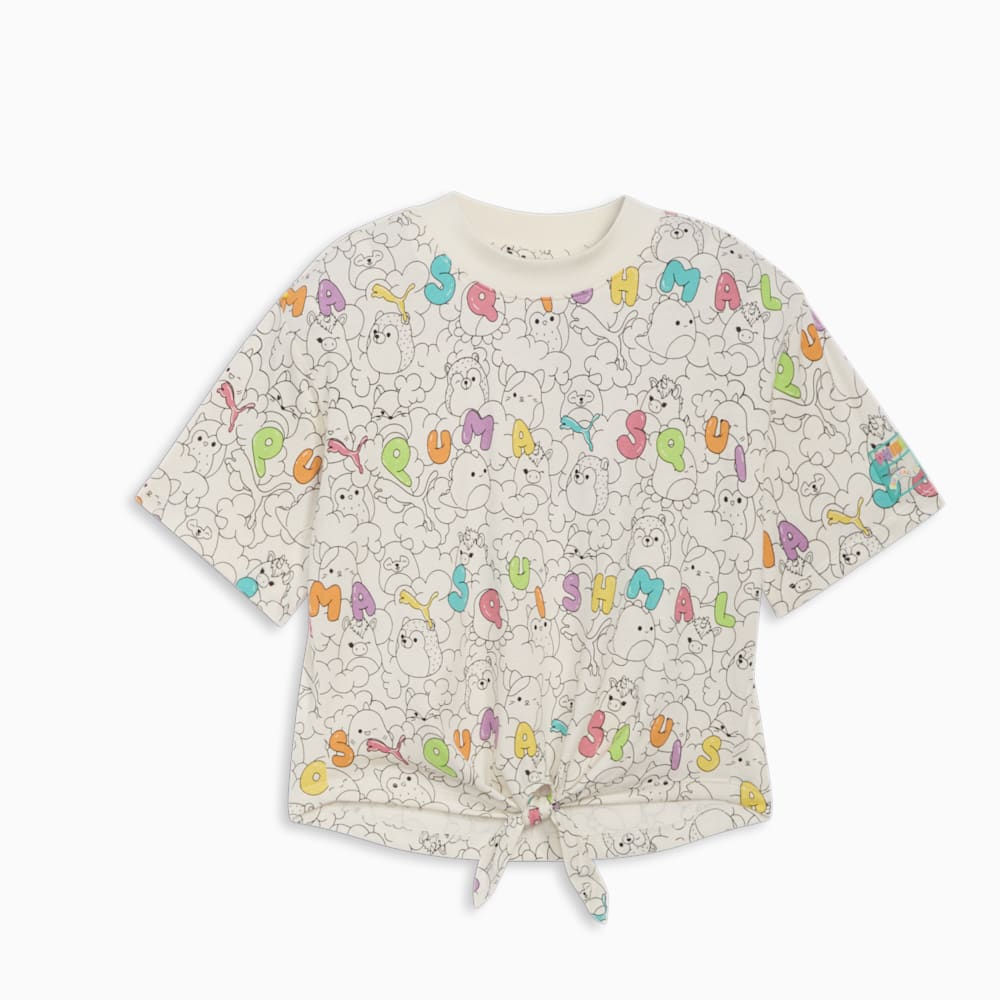 Puma PUMA x SQUISHMALLOWS Little Kids AOP Tee - WARM WHITE