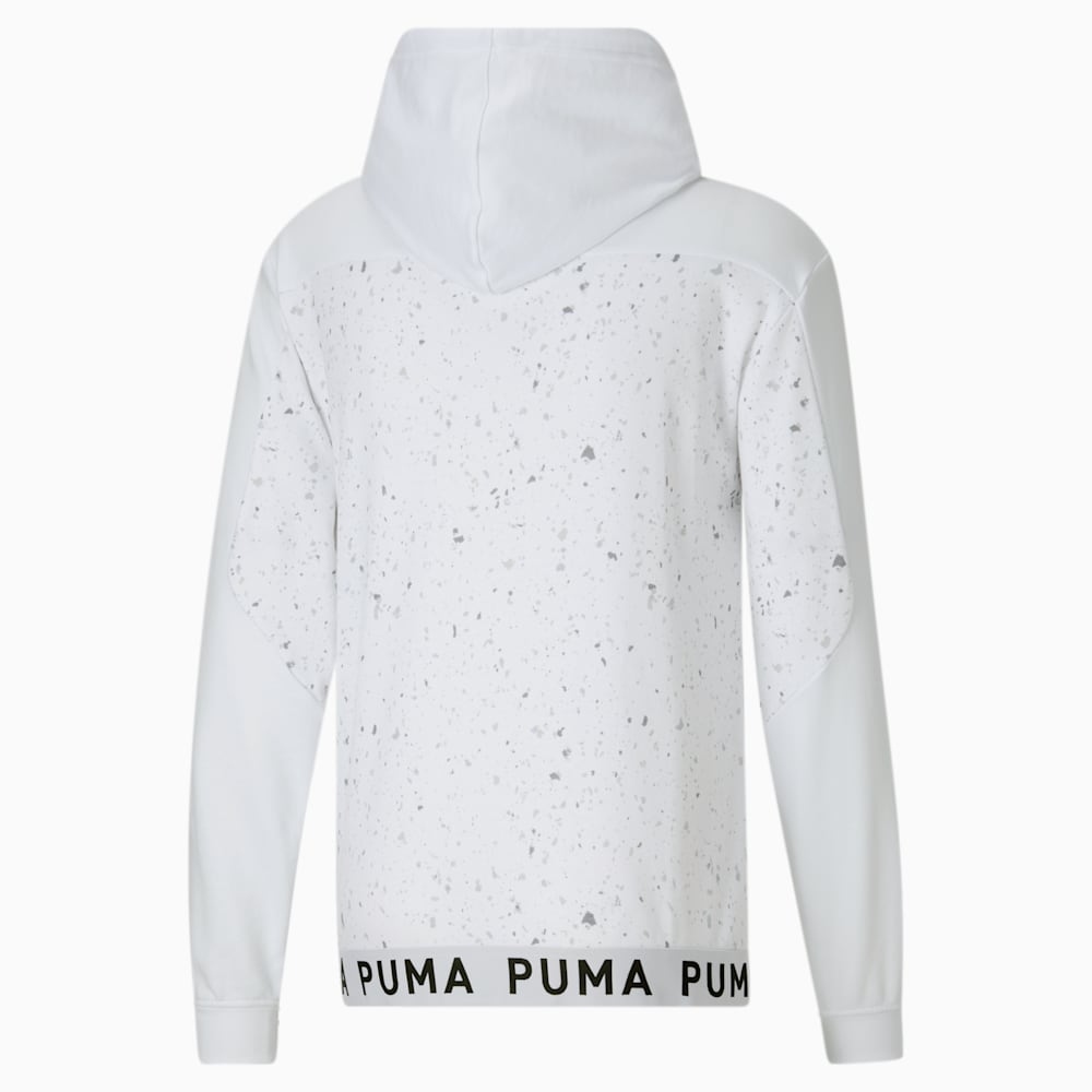 Puma Printed Training Hoodie - White