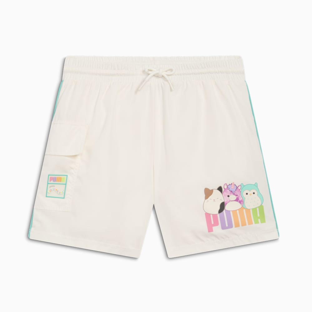 Puma PUMA x SQUISHMALLOWS Big Kids Cargo Shorts - WARM WHITE