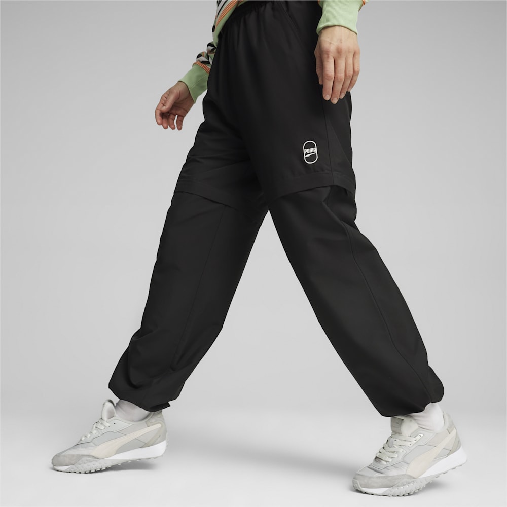 Puma DOWNTOWN 180 Zip-Off Pants - Black