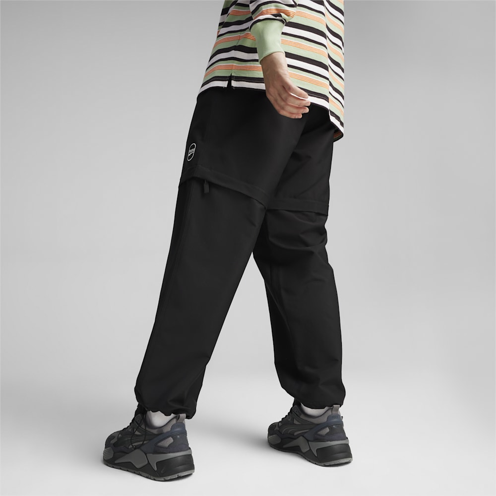 Puma DOWNTOWN 180 Zip-Off Pants - Black