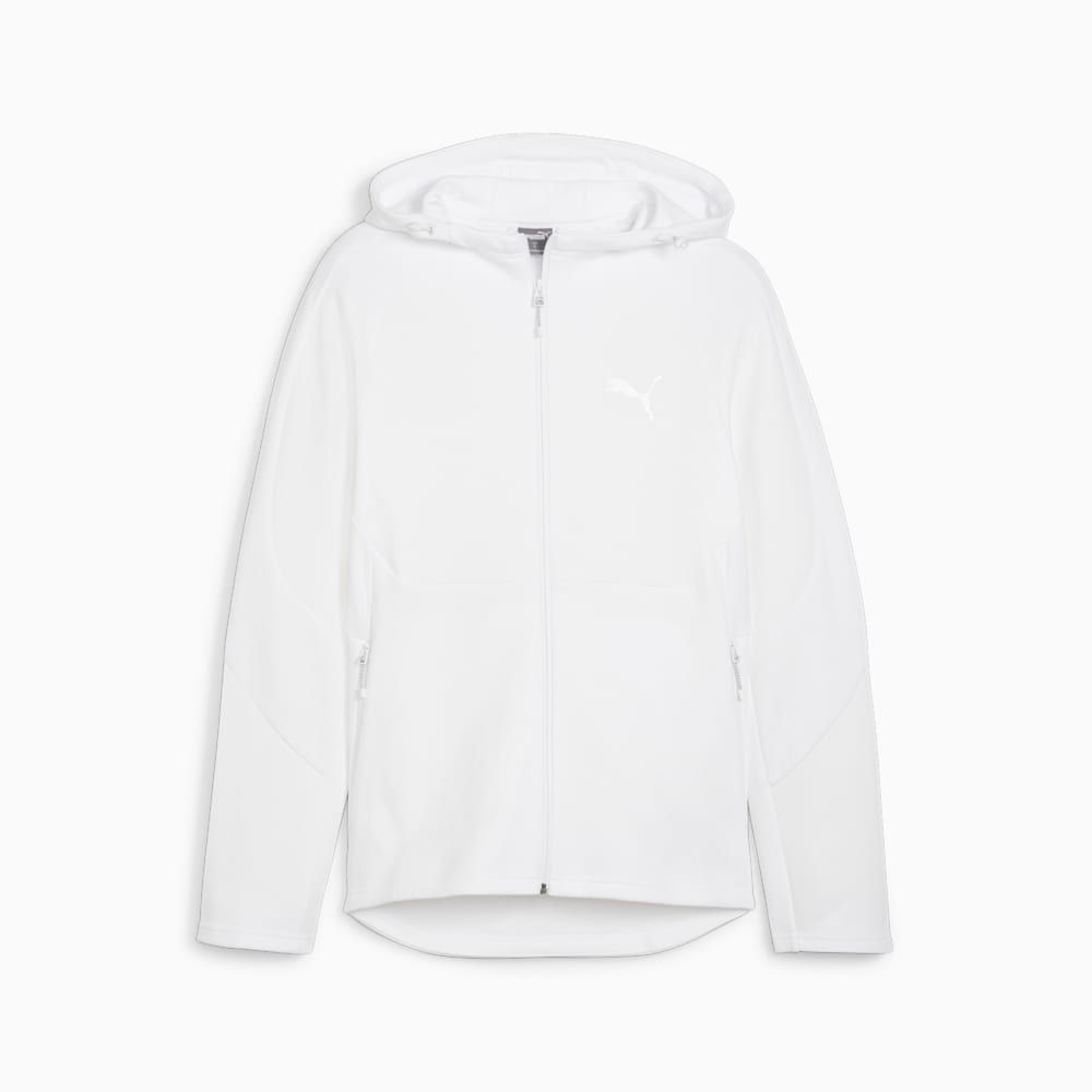 Puma EVOSTRIPE Full-Zip Hoodie - White