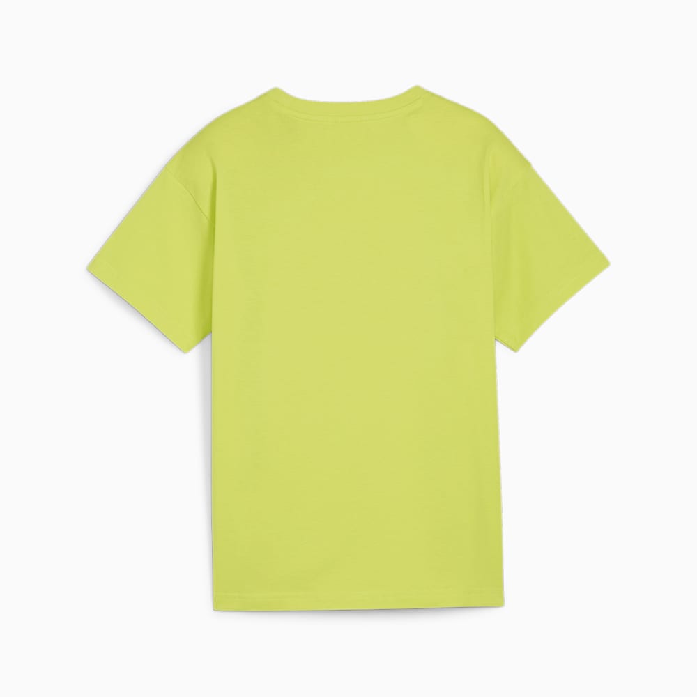 Puma Better Classics Relaxed Youth Tee - Lime Sheen