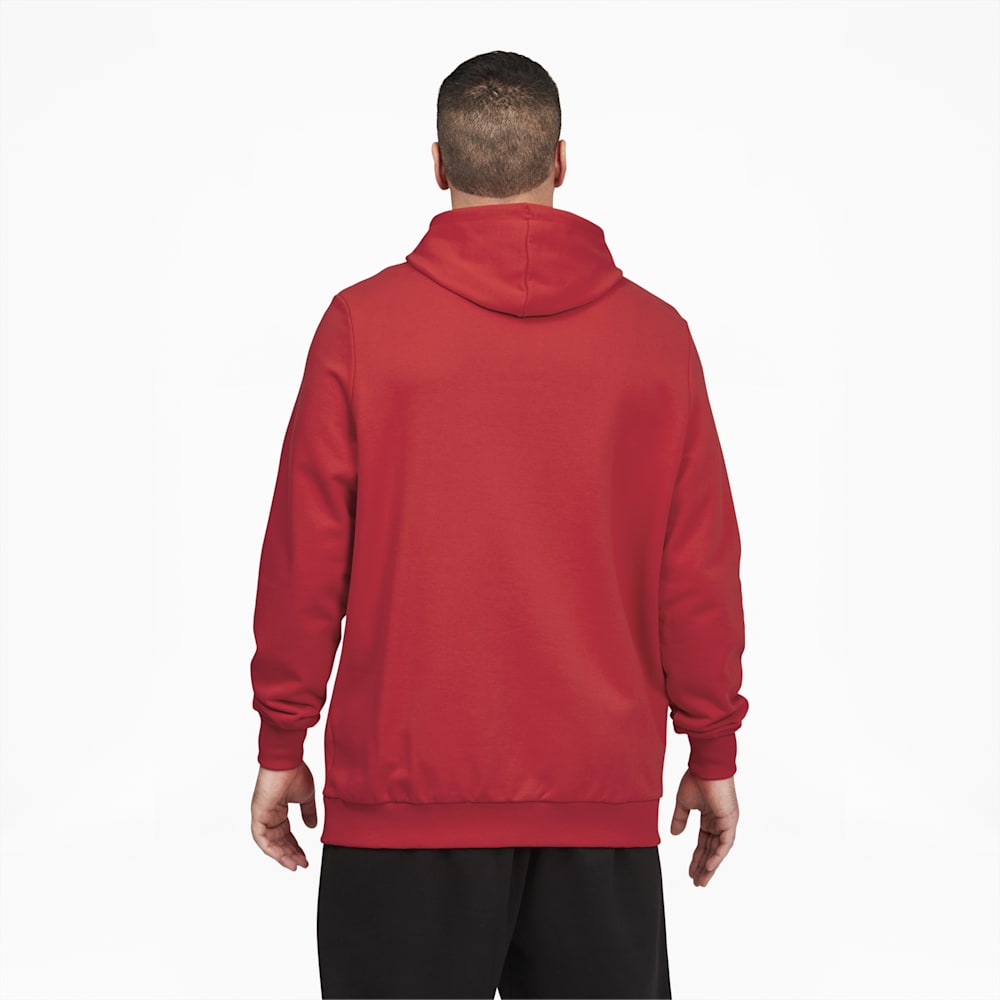 Puma Classics Logo Hoodie Big And Tall - High Risk Red