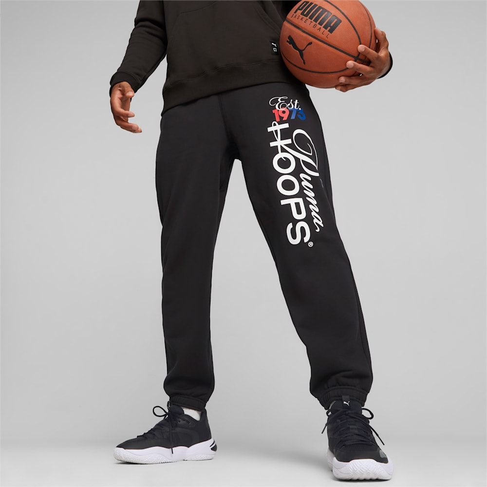 Puma Franchise Basketball Sweatpants - Black