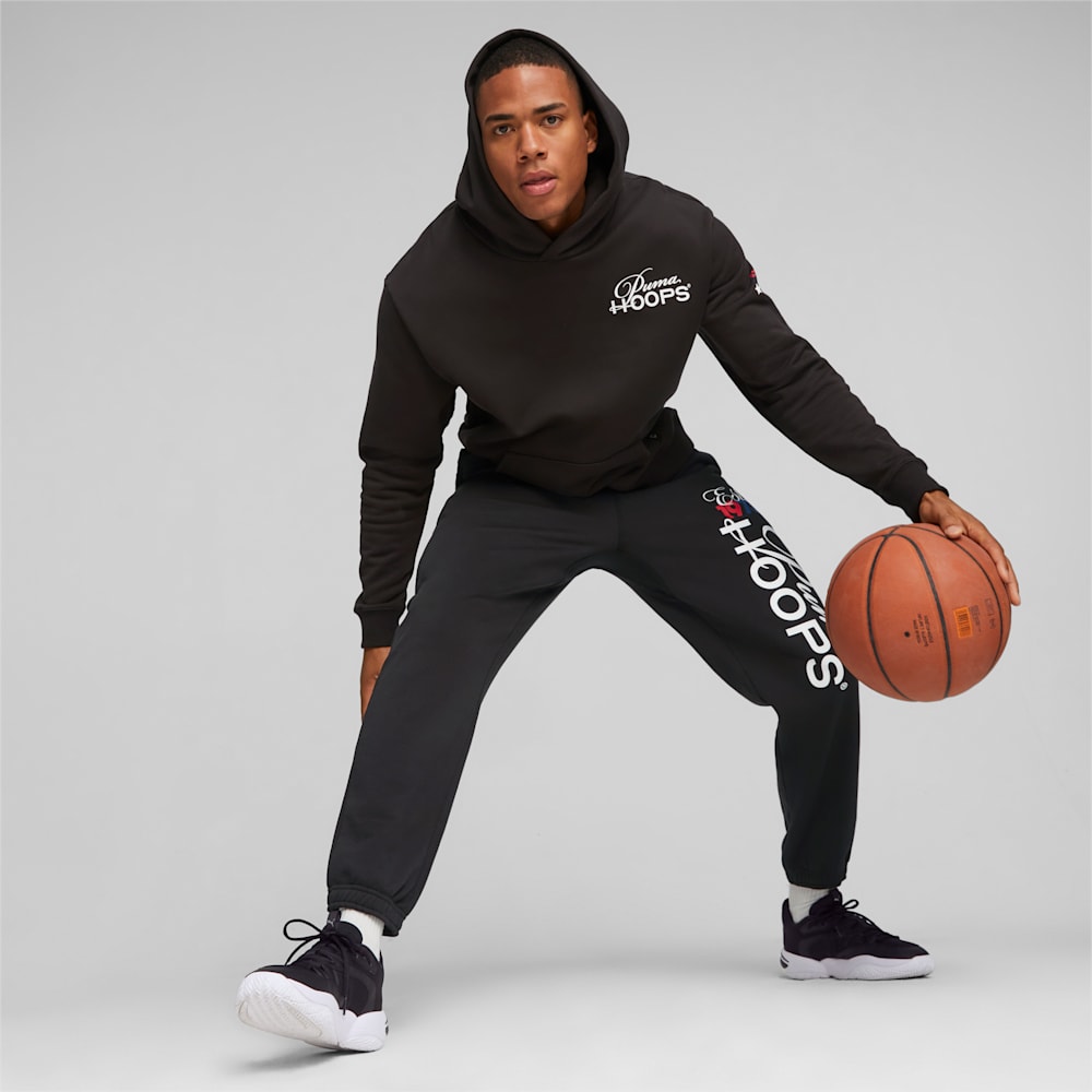 Puma Franchise Basketball Sweatpants - Black