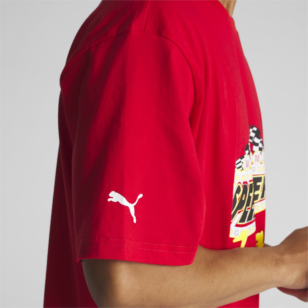 Puma Scuderia Ferrari Race Garage Crews Las Vegas Tee - Rosso Corsa