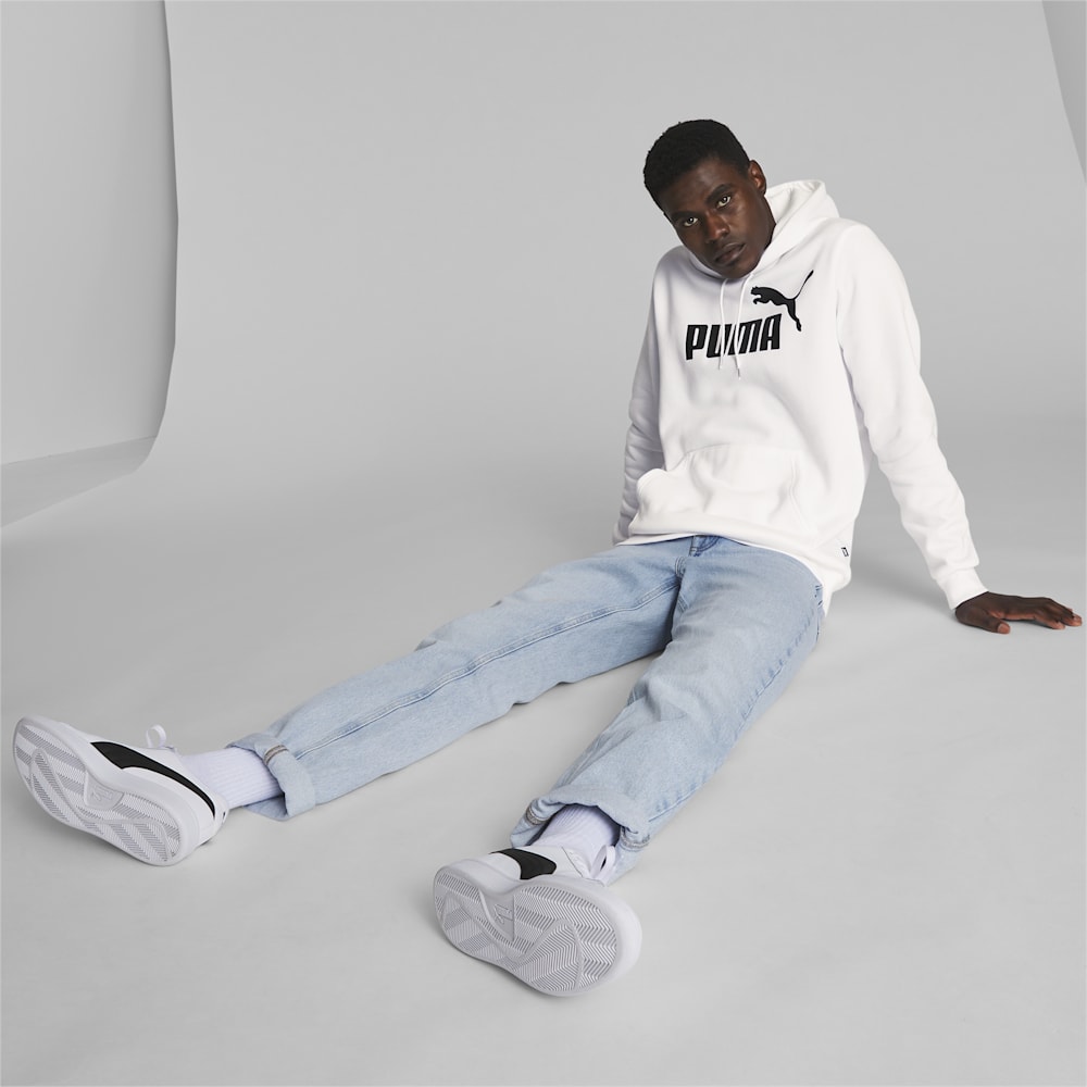 Puma Essentials Big Logo Hoodie - White