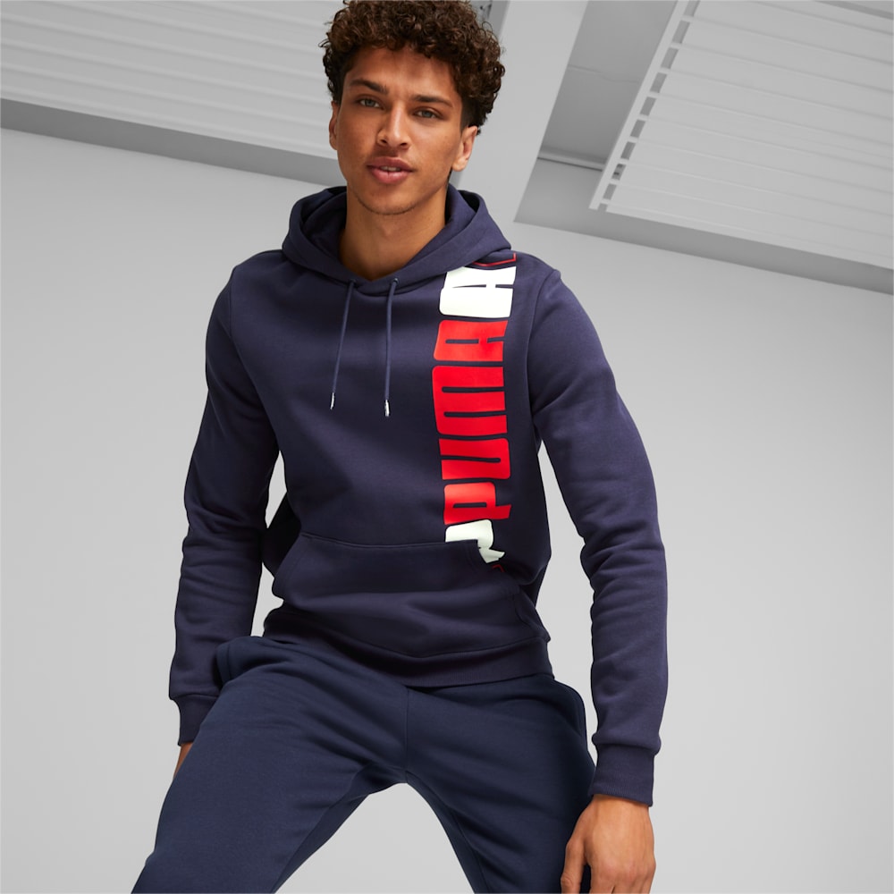 Puma ESS+ LOGO LAB Hoodie - Navy