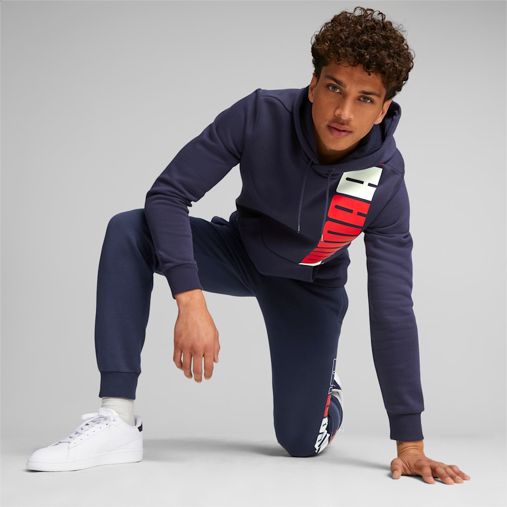 Puma ESS+ LOGO LAB Hoodie - Navy