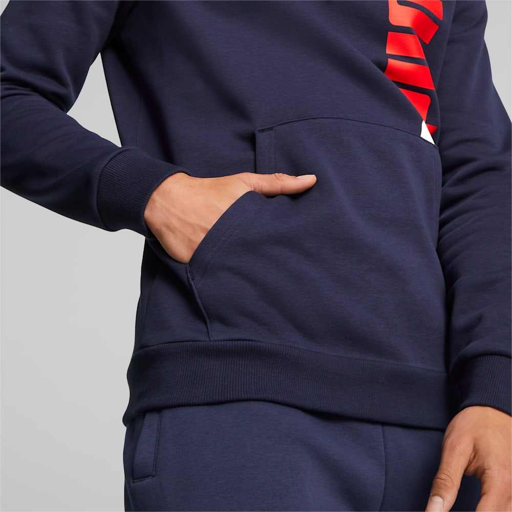 Puma ESS+ LOGO LAB Hoodie - Navy