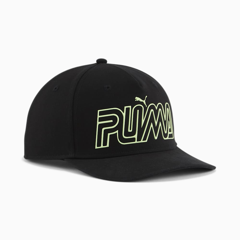 Puma Outline Adjustable Cap - BLACK