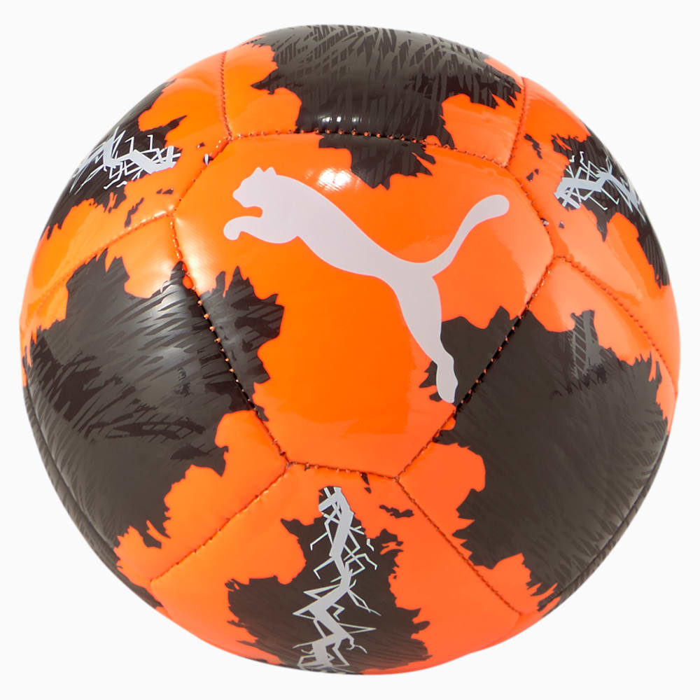 Puma PUMA Spin Mini Soccer Ball - Shocking Orange-Black-White