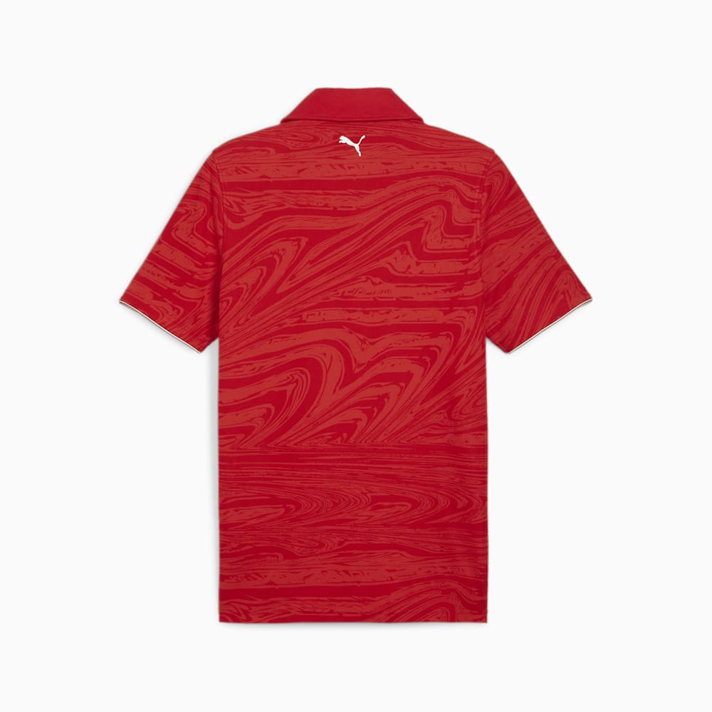 Puma Scuderia Ferrari Race Motorsport Graphic Polo - Rosso Corsa