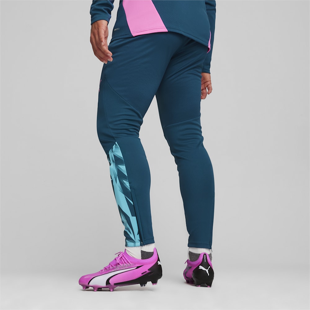 Puma individualFINAL Soccer Training Pants - Ocean Tropic-Bright Aqua