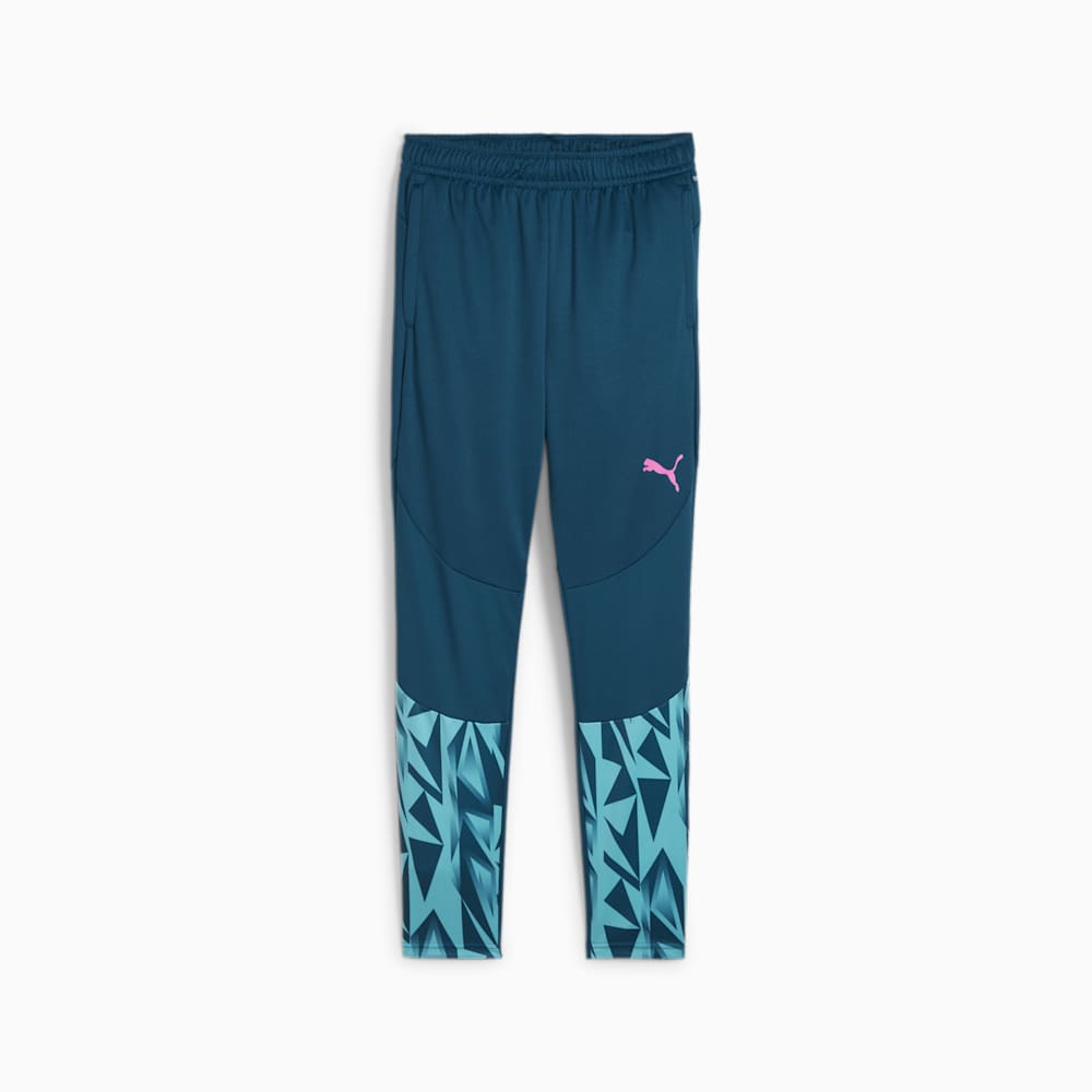 Puma individualFINAL Soccer Training Pants - Ocean Tropic-Bright Aqua