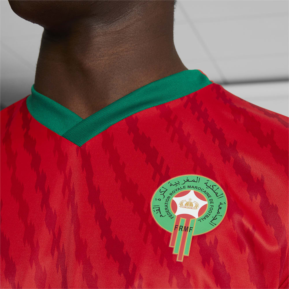 Puma FRMF WWC Home Replica Jersey - Red-Power Green