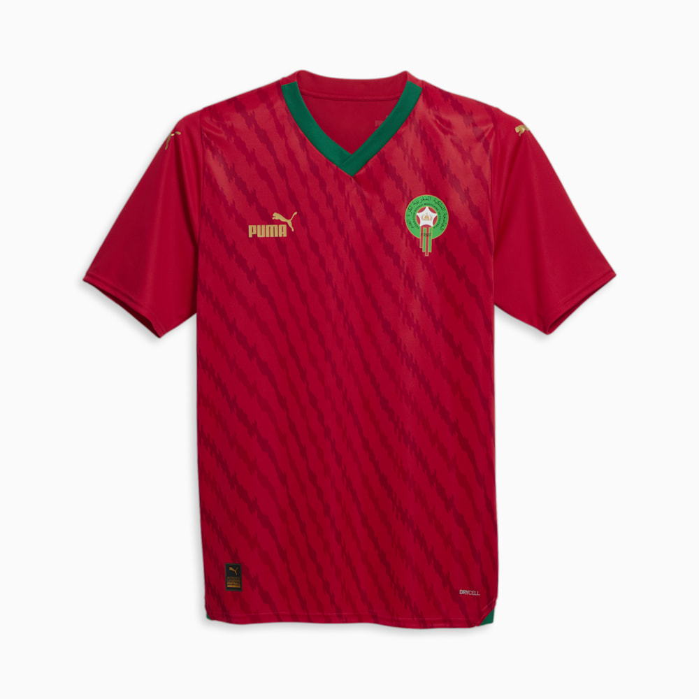 Puma FRMF WWC Home Replica Jersey - Red-Power Green