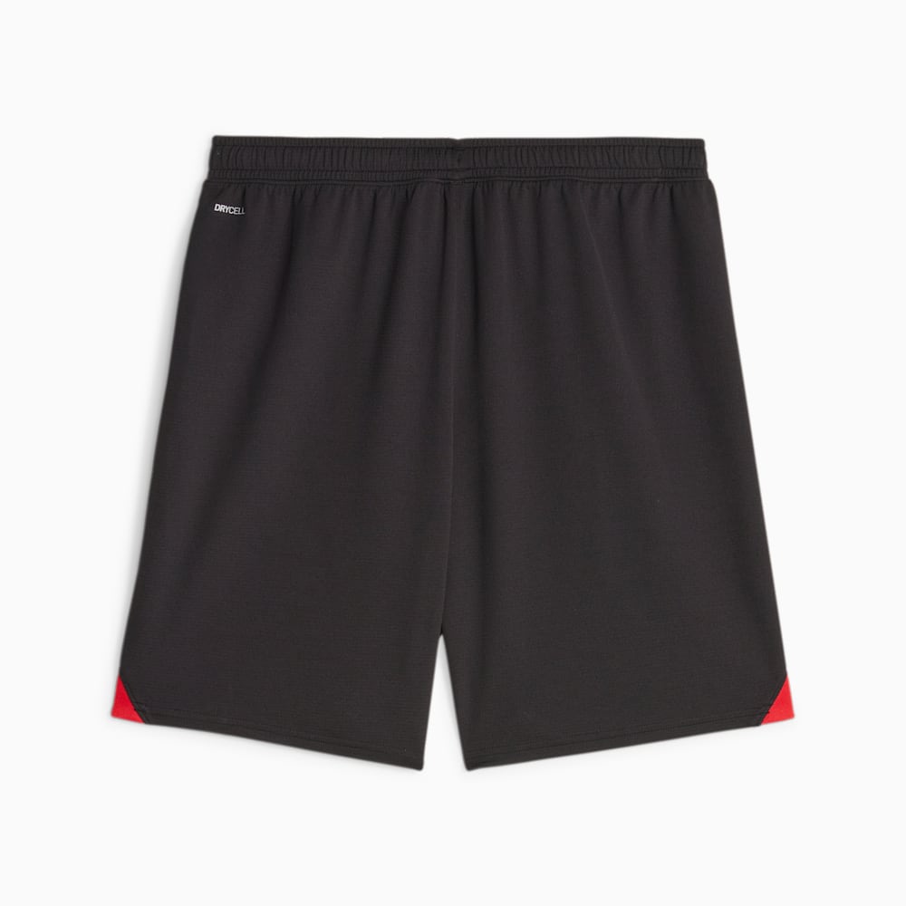 Puma AC Milan Soccer Shorts - Black-For All Time Red