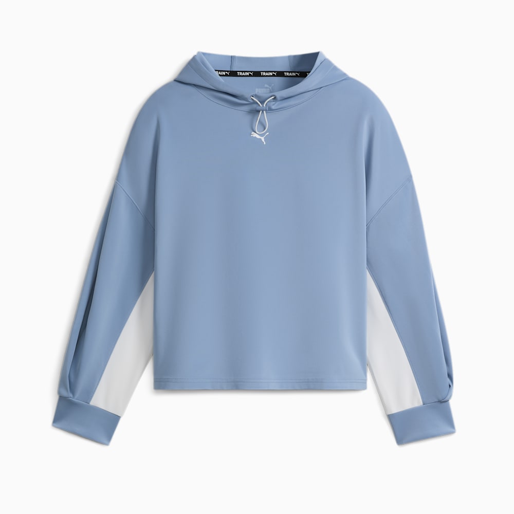 Puma FIT Double Knit Hoodie - Zen Blue