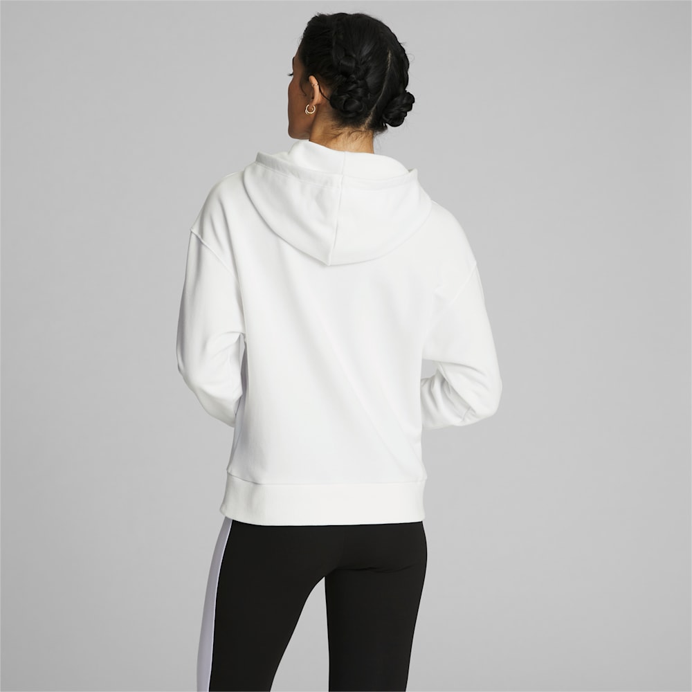 Puma Classics Logo Hoodie - White-Black