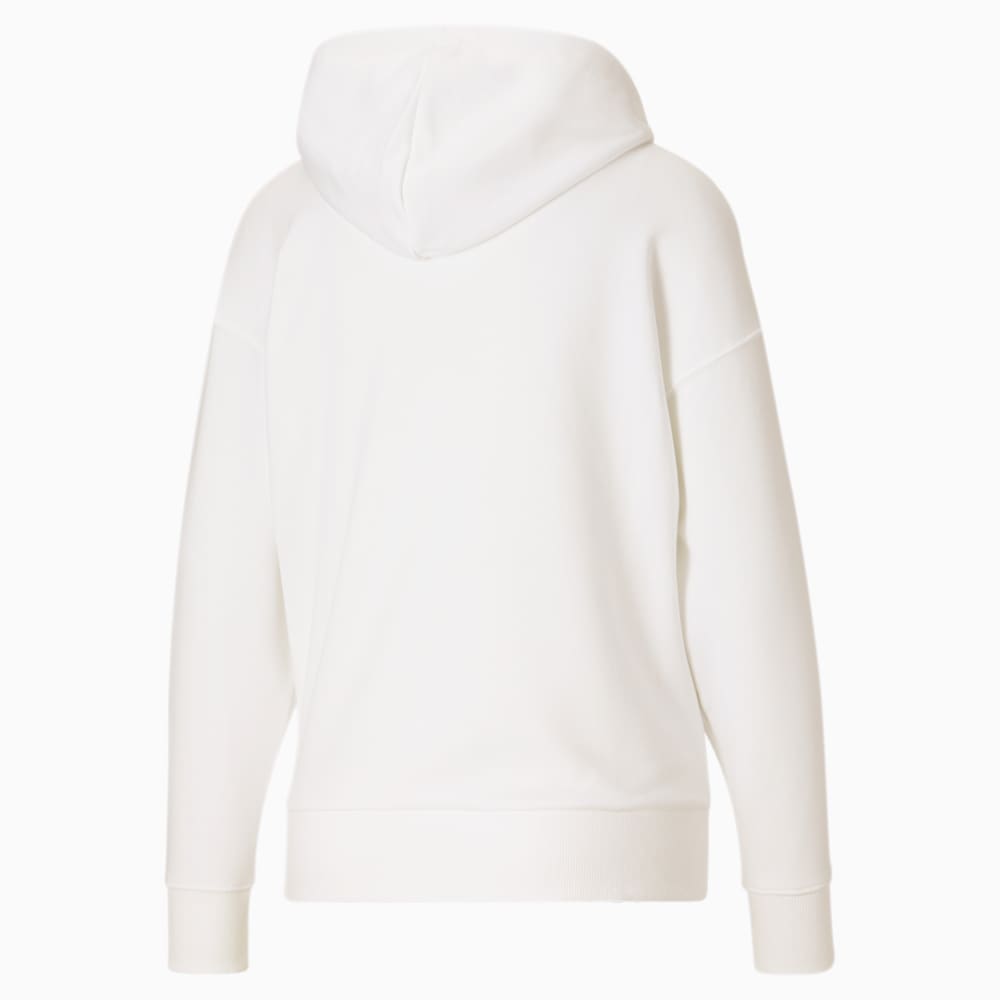 Puma Classics Logo Hoodie - White-Black