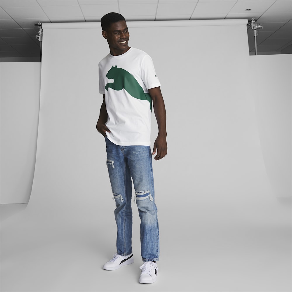 Puma Oversized Logo Tee - White