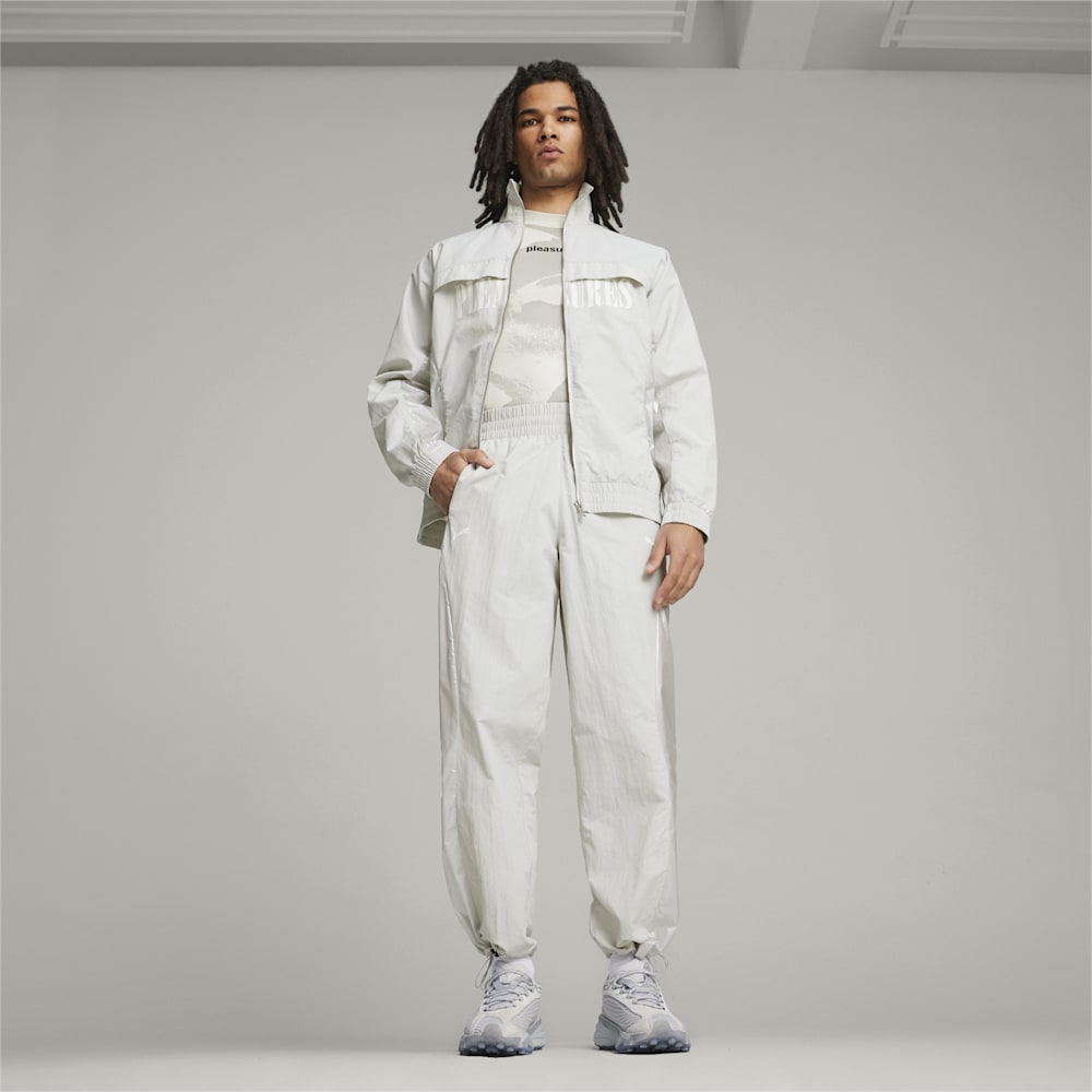 Puma x PLEASURES Track Pants - Glacial Gray