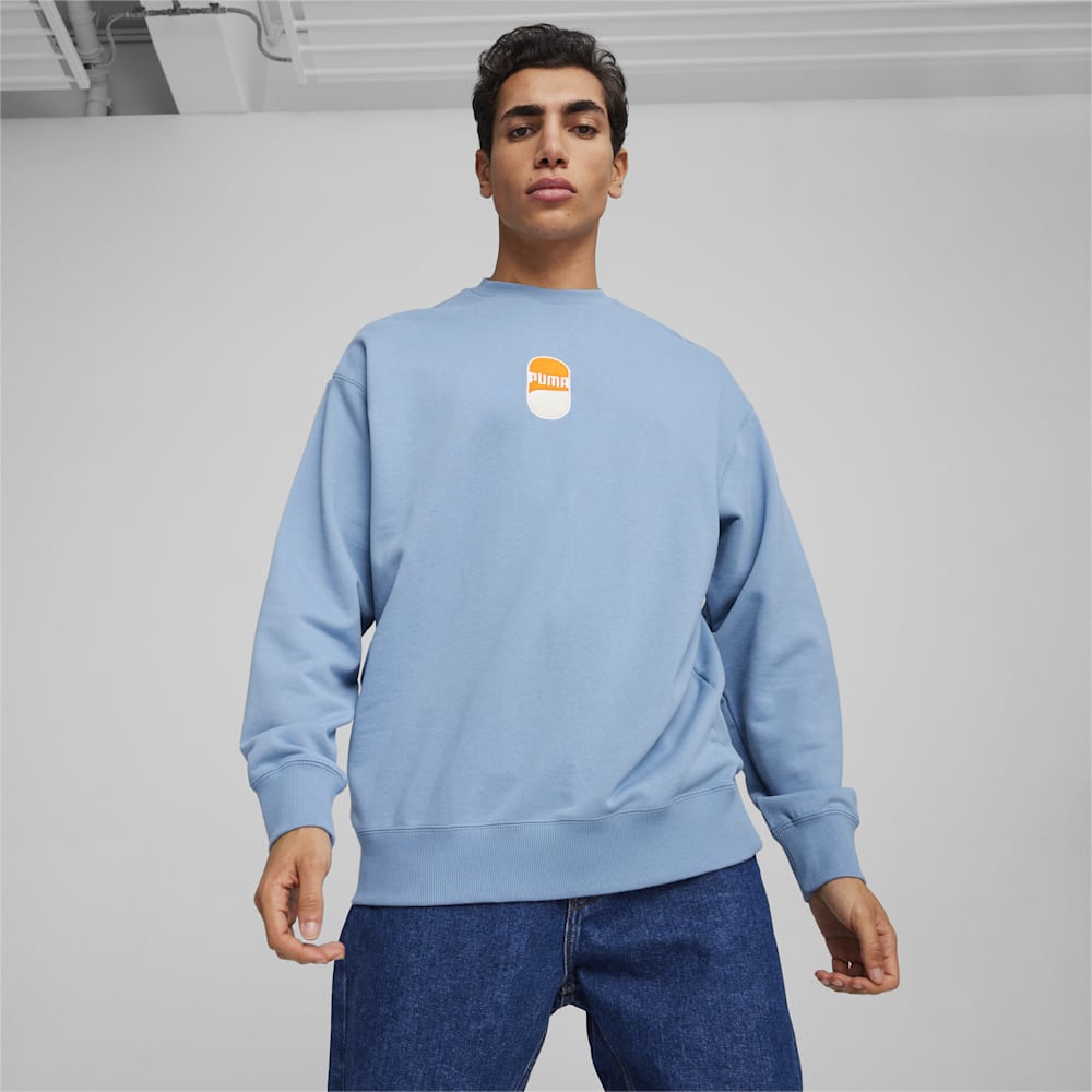 Puma DOWNTOWN 180 Sweatshirt - Zen Blue