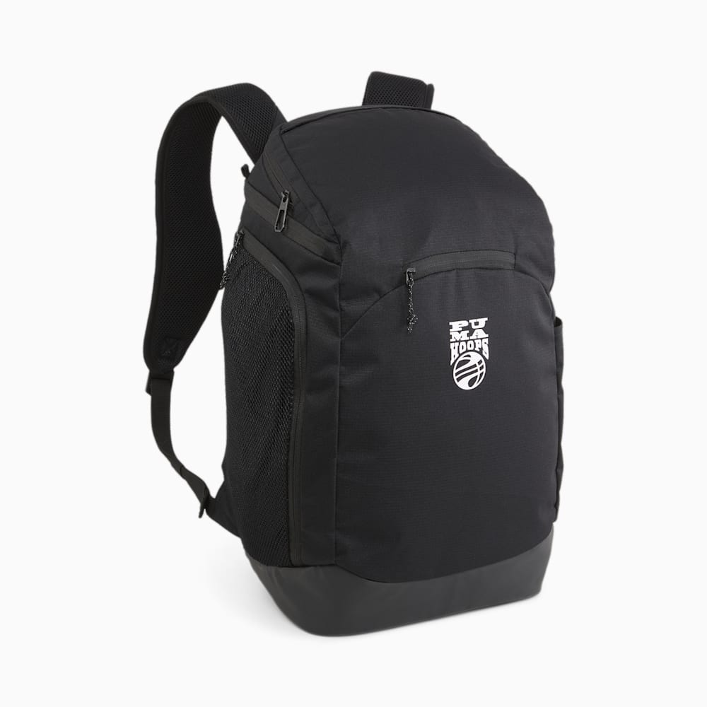 Puma Basketball Pro Backpack - Black-White