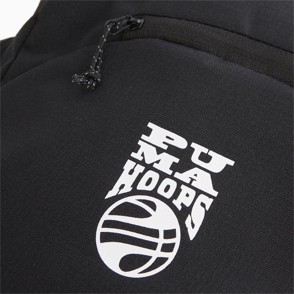 Puma Basketball Pro Backpack - Black-White