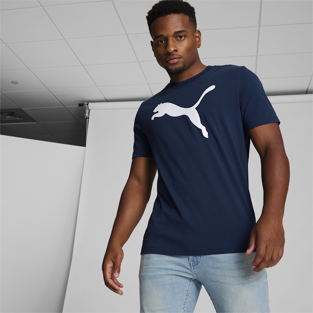 Puma Essentials Big Cat Tee - Navy