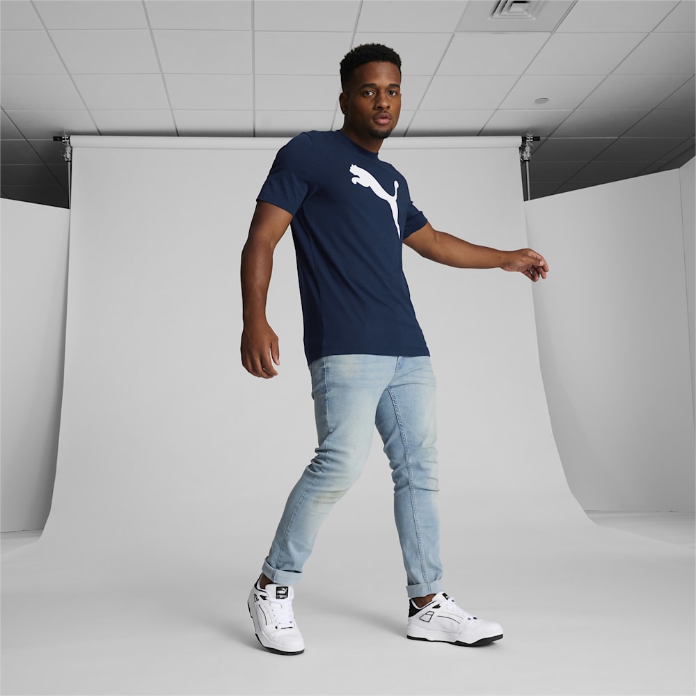 Puma Essentials Big Cat Tee - Navy