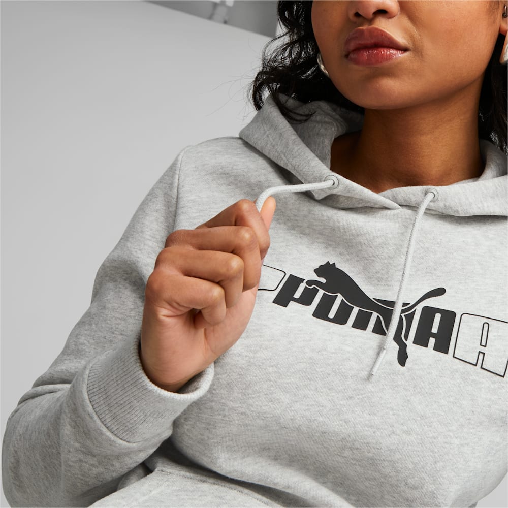 Puma ESS+ LOGO LAB Hoodie - Light Gray Heather