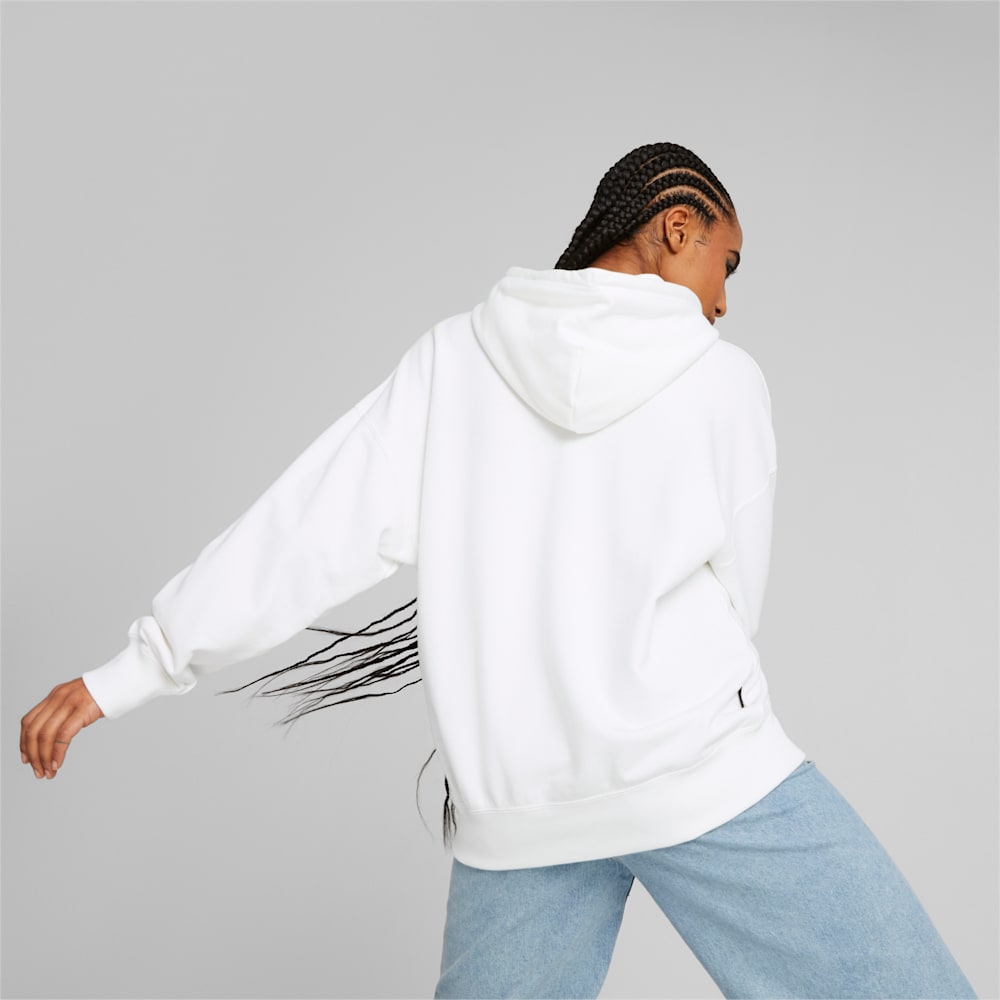 Puma Downtown Graphic Hoodie - White