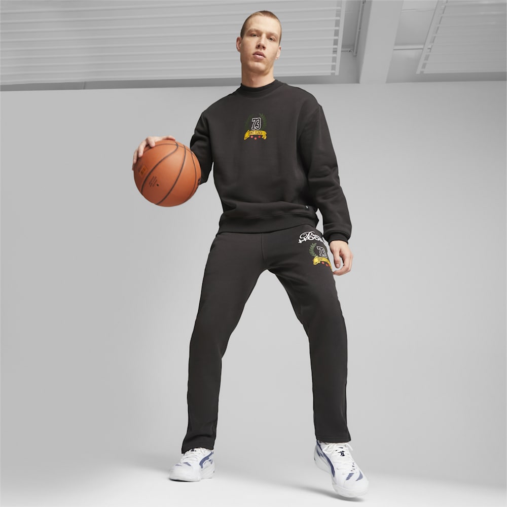 Puma Franchise Basketball Sweatshirt - Black