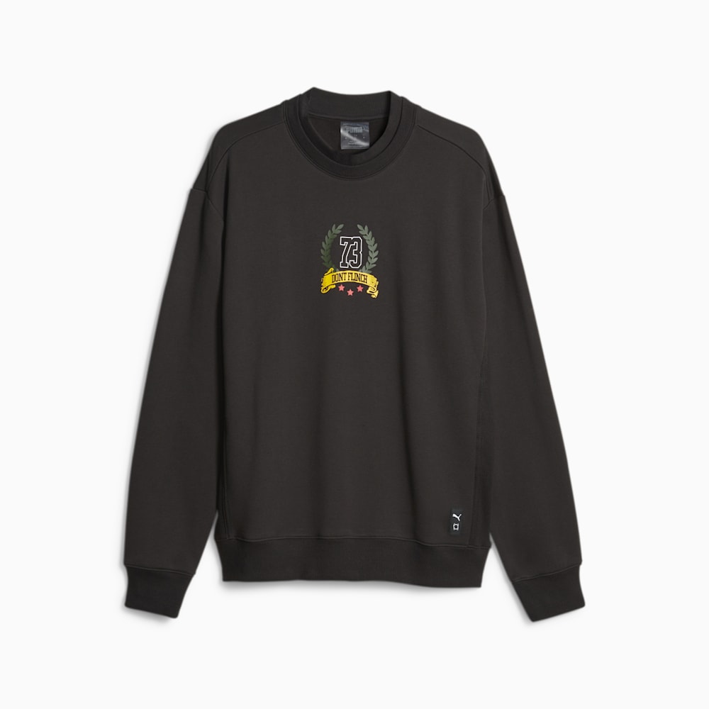 Puma Franchise Basketball Sweatshirt - Black