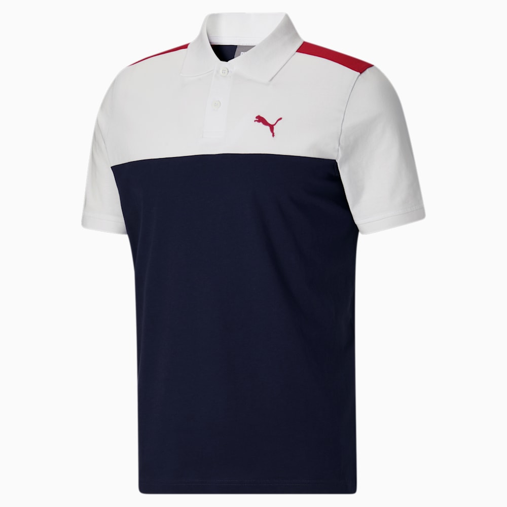 Puma Essential+ Block Polo - Navy